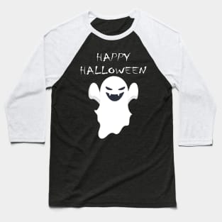 Happy Halloween Vampire Ghost Baseball T-Shirt